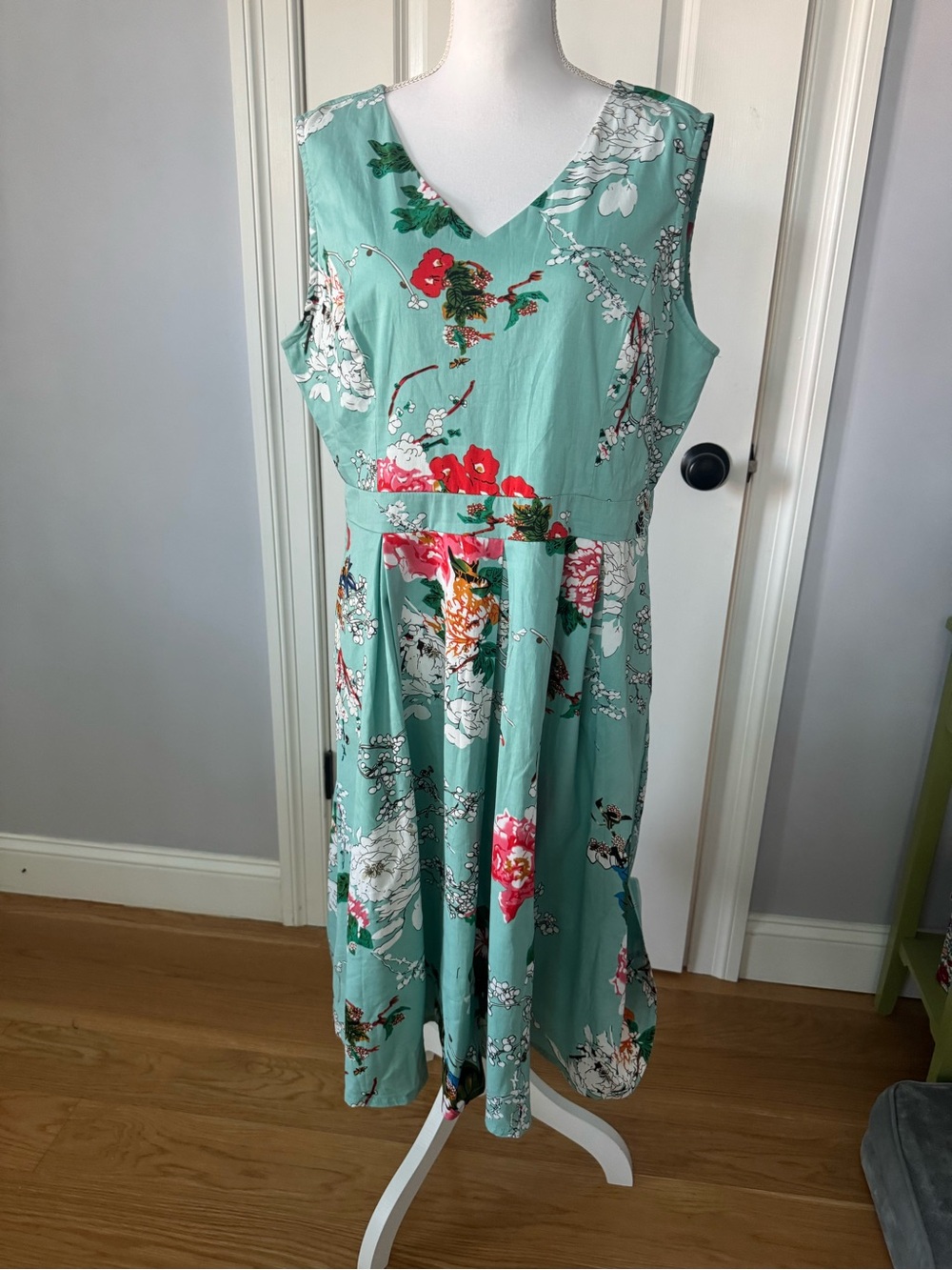 retro 50s style tea dress.
